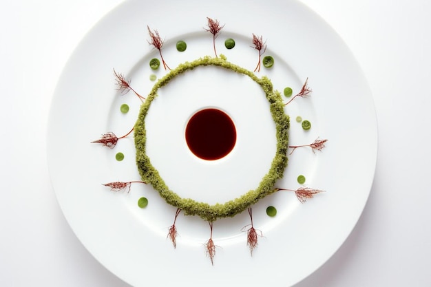 Farfurie aranjată apetisant